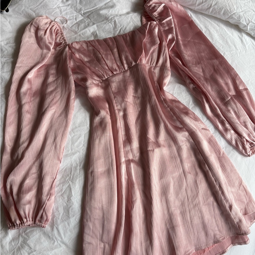 Astr Pink Mini Dress